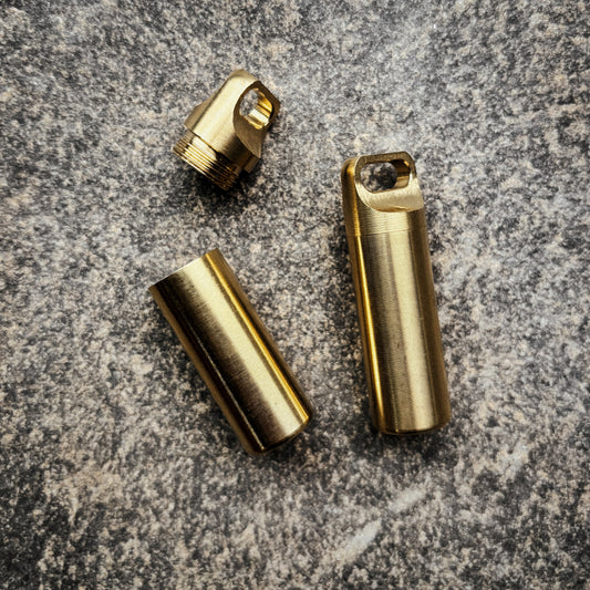 Brass Pill Box