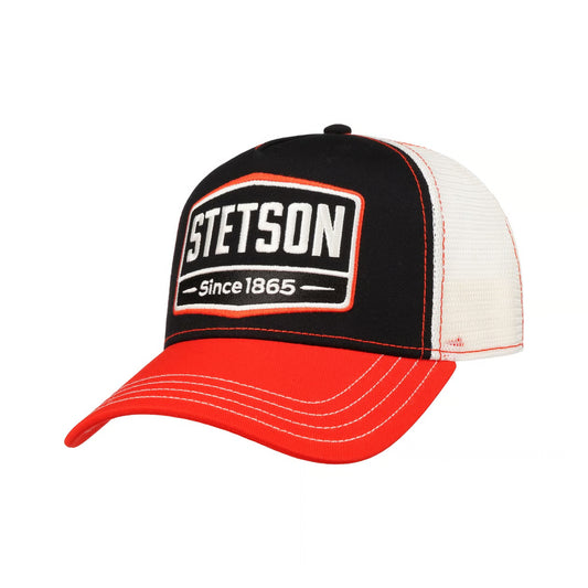 Stetson Trucker Cap Gasoline - Black / Orange
