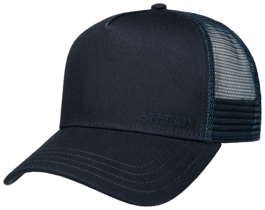 Stetson Classic Cotton Trucker Cap - Navy