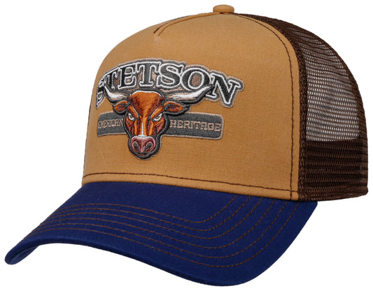 Stetson 'Bull' Trucker Cap - Tan