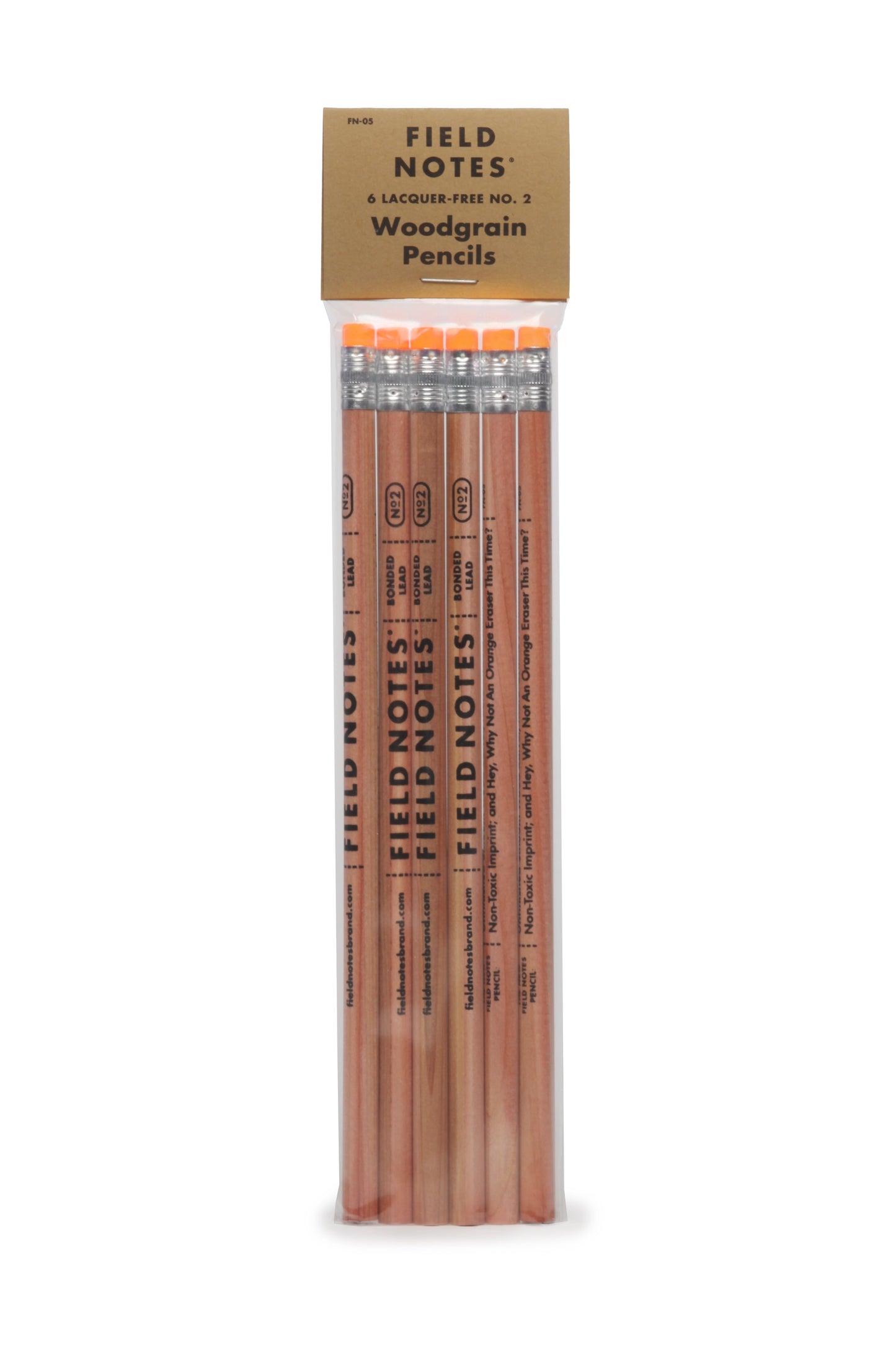 Field Notes | No. 2 Woodgrain Pencil | 6 Pack