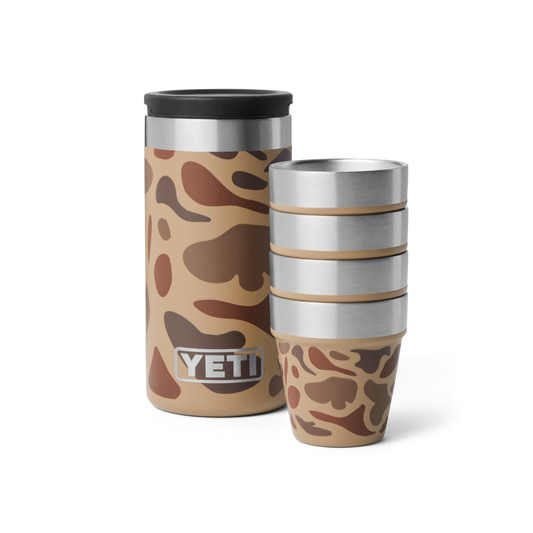YETI - Shot Glasses & Case (Wetlands Camo)
